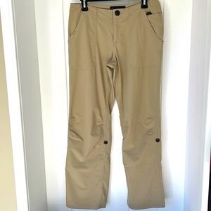 EMS-Eastern Mountain Sports Women’s Hiking Pants, Khaki, Size 8 Reg, Exc. Cond.